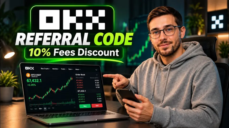 OKX Referral Code 10 Percent Fee Discount Benefits